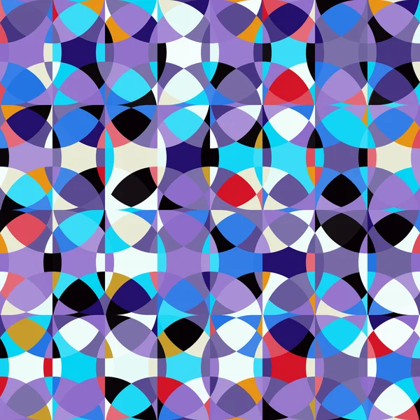 Motif abstrait sans couture coloré — Image vectorielle