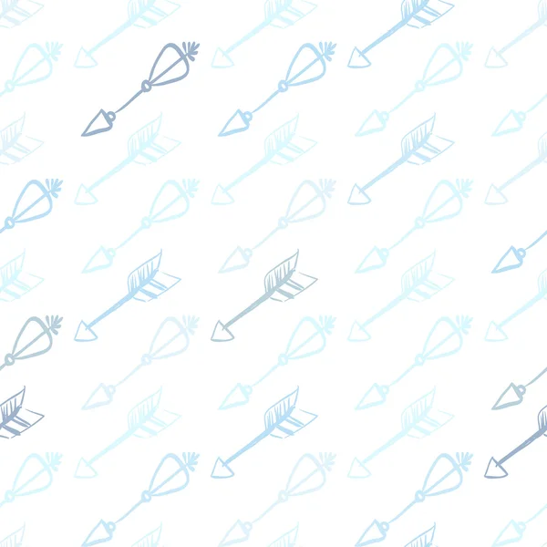 Ručně kreslenou doodle šipky — Stockový vektor