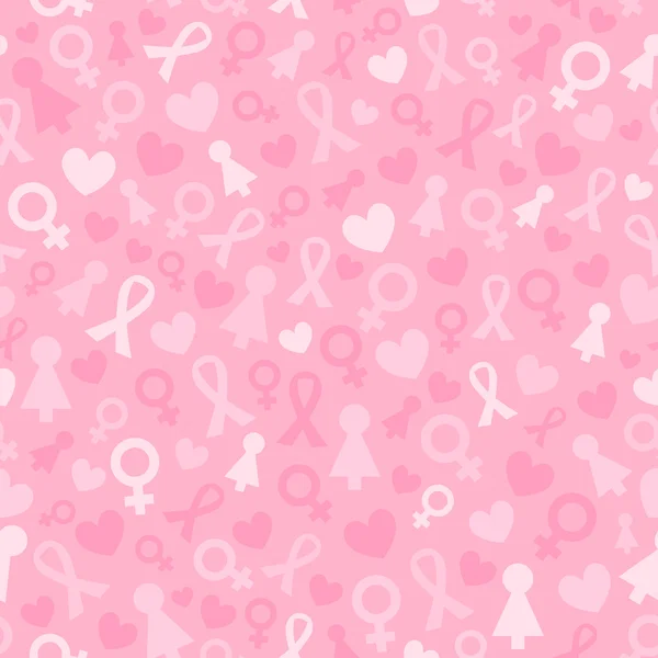 淡いピンクのシームレスなパターン — ストックベクタ