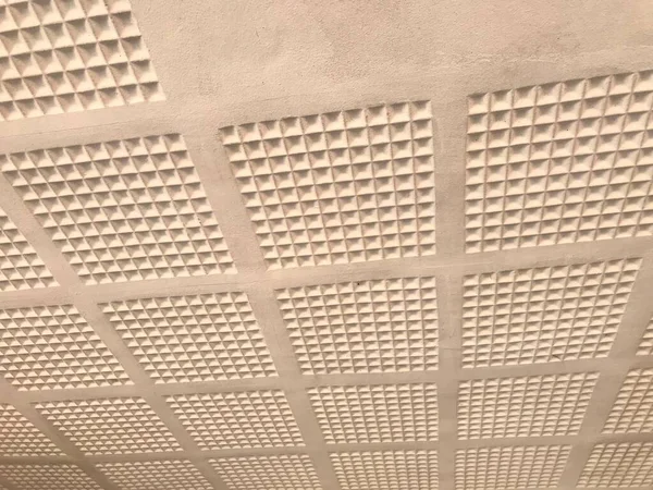 Suspended Grid False Ceiling Gypsum Board Materials Office Cum Residential — Stock Fotó