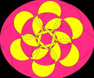 Yastık kılıfı için basit mandala tasarımı ve bayanlar için telefon kılıfları.