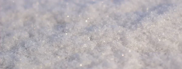 洁白的雪地特写冬天的背景高质量的照片 — 图库照片