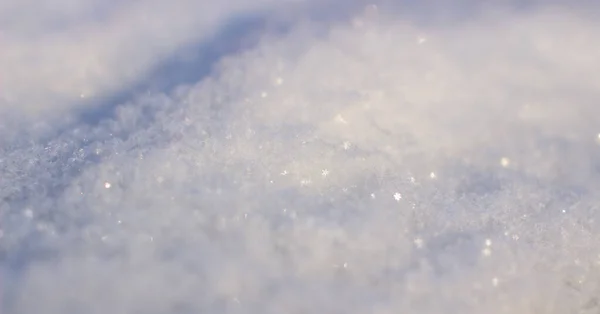 Sauberer Weißer Schnee Aus Nächster Nähe Winter Hintergrund Hochwertiges Foto — Stockfoto
