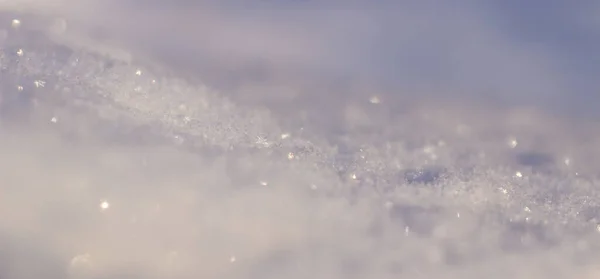 洁白的雪地特写冬天的背景高质量的照片 — 图库照片