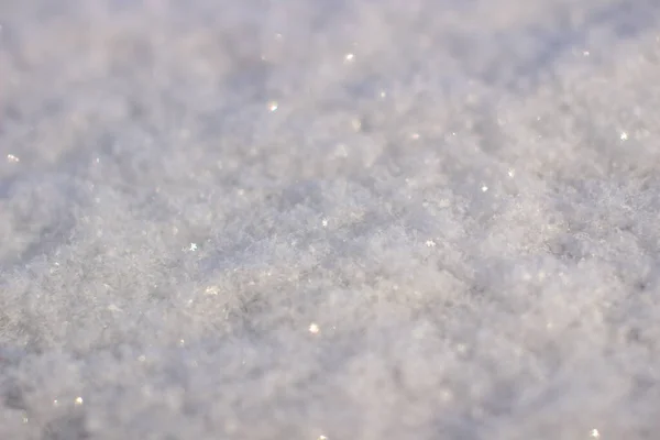 Sauberer Weißer Schnee Aus Nächster Nähe Winter Hintergrund Hochwertiges Foto — Stockfoto