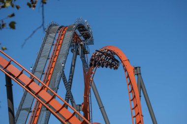 Allentown, Pennsylvania 20 Eylül 2025 Dorney Park Lunaparkı Lunapark Lunaparkı Lunapark Lunaparkı