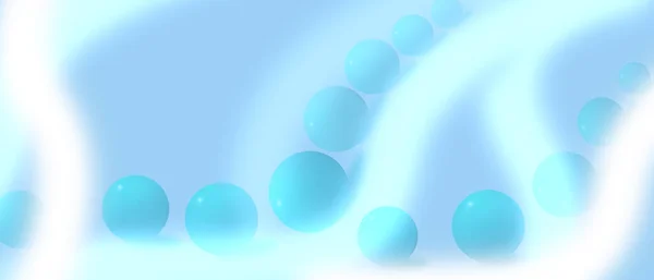 Real Realistic Blue Sphere Circle Bubble Elements Pattern Background Web — 스톡 사진