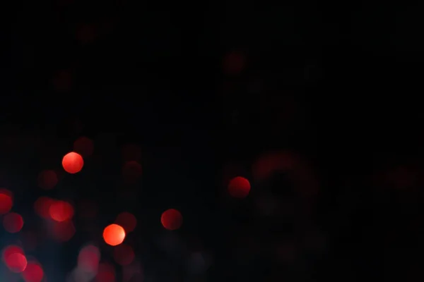 Waas Licht Bokeh Abstrac Achtergrond Rode Oranje Glinsterende Lichten Feestelijke — Stockfoto