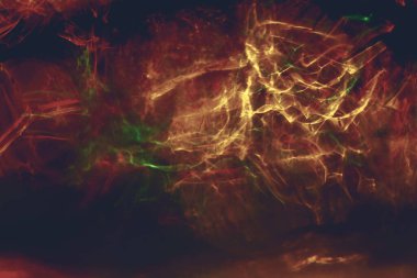 Bulanık renk arkaplanı. Uzay flaş arkaplanı olarak çok renkli. Soyut arkaplan rengi. Enerji yapısı.