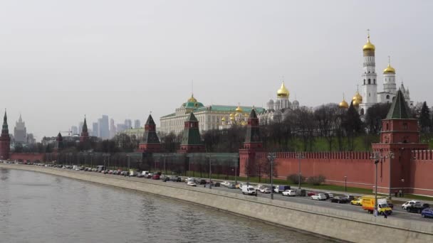 Moskova Rusya Nisan 2021 Kremlin Seti Moskova Kremlin — Stok video