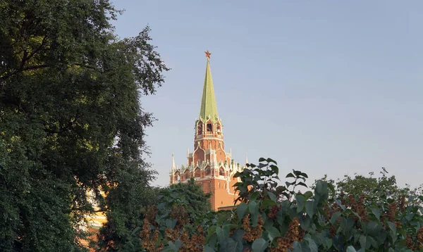 Москва Россия Июль 2021 Московский Кремль Является Популярным Туристическим Направлением — стоковое фото