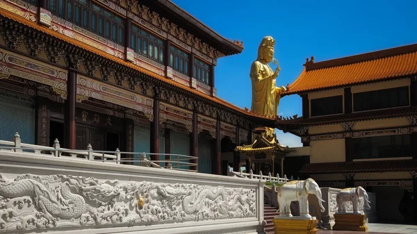 Świątynia Guang Shan Thaihua Bangkok Tajlandia — Zdjęcie stockowe