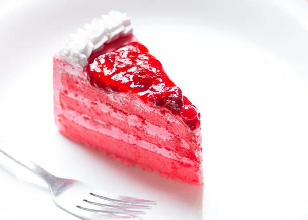 Gâteau aux fraises — Photo