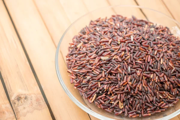 Riceberry Rice — Stock Photo, Image