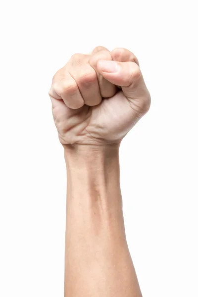 Male clenched fist — Stock Photo, Image