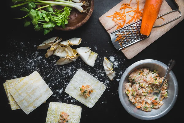 Gnocchi di maiale — Foto Stock