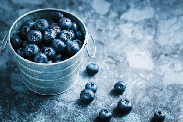 Blueberry in Small tank — Stock Photo, Image