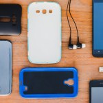 stock-photo-cell-phone-and-accessories