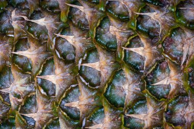 Ananas dokusu arkaplanını kapat