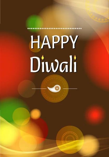 Diwali grafický design — Stockový vektor