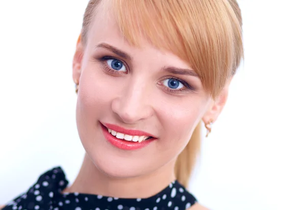 Portrait of an attractive young woman standing — Stock Photo, Image