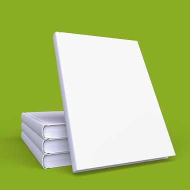 Set of mock up books
