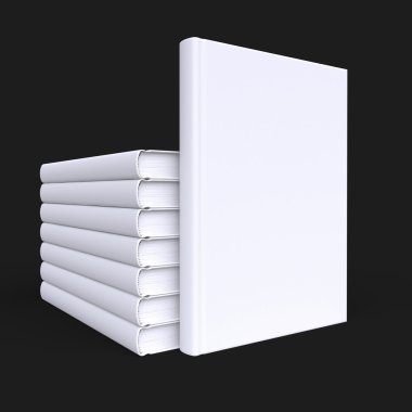 Set of mock up books