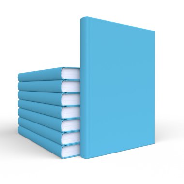 Set of mock up books