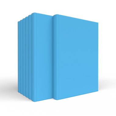 Set of mock up books