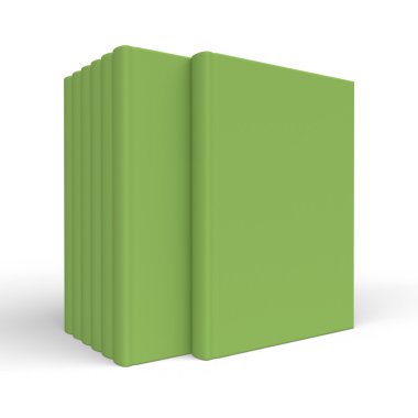 Set of mock up books