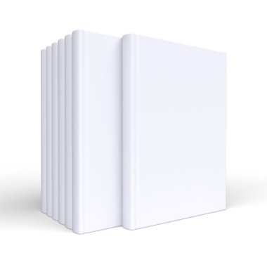 Set of mock up books