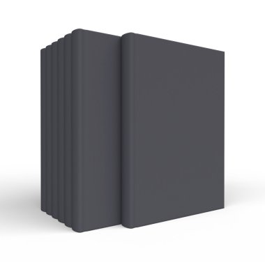 Set of mock up books