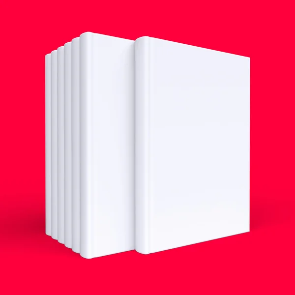 Set of mock up books — Stockfoto