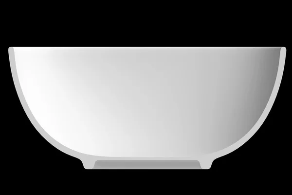 Shape empty plate — Stock Photo, Image