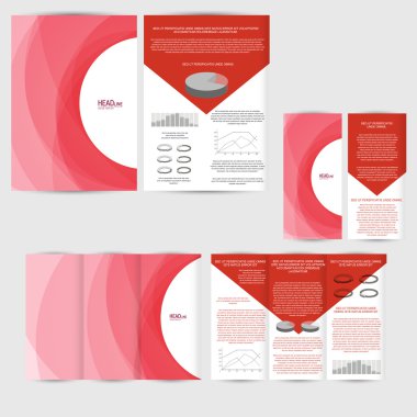 Tasarım şablonu ile el ilanı, dizi poster 