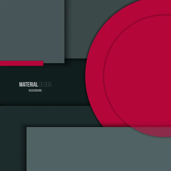 Unusual modern material design — Stockový vektor