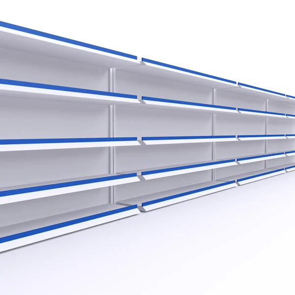 Empty shelves — Stock Photo, Image