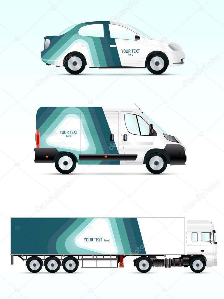Template vehicle for advertising, branding or business