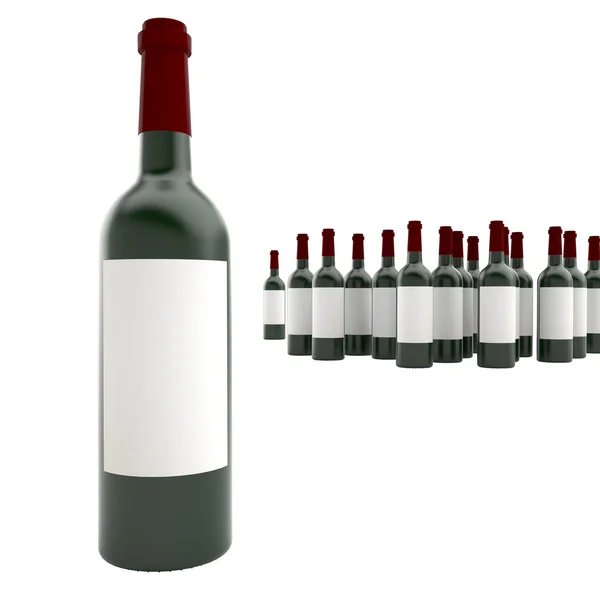 Bottles of wine — Stock Photo, Image