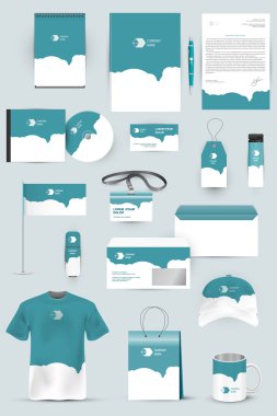 Kurumsal kimlik için öğeleri