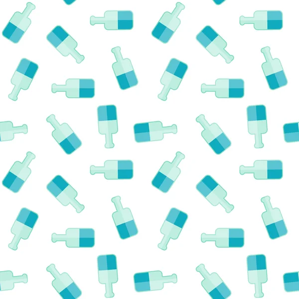 Glass bottles — Stock Vector