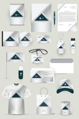 Kurumsal kimlik için öğeleri