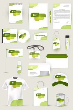 Kurumsal kimlik için öğeleri