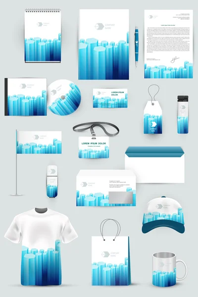 Elementos para a identidade corporativa —  Vetores de Stock