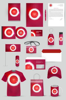 Kurumsal kimlik için öğeleri