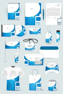 Kurumsal kimlik için öğeleri