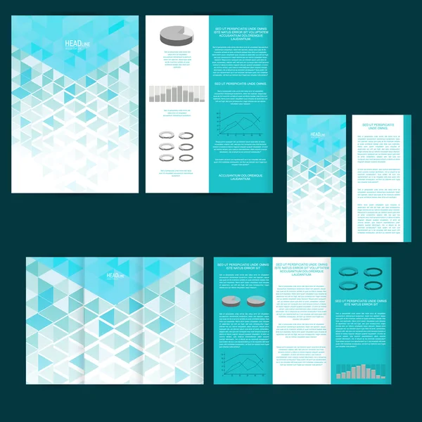 Πρότυπο σχεδίασης για flyer, αφίσα — Διανυσματικό Αρχείο