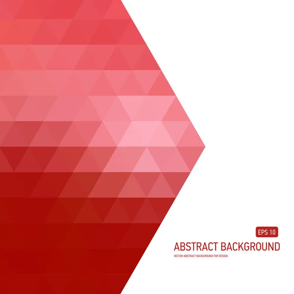 Abstrakter geometrischer Hintergrund — Stockvektor