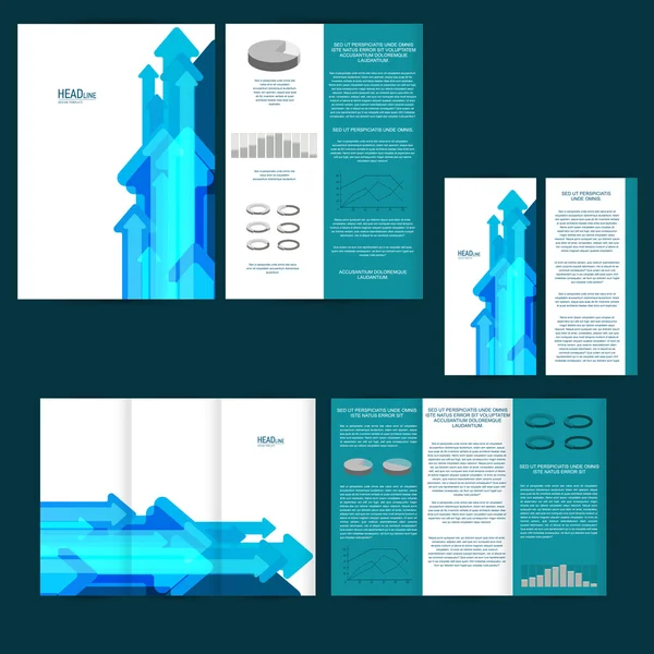 Cartaz, modelo de design de brochura — Vetor de Stock