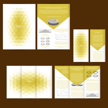 afiş, broşür tasarım arka plan